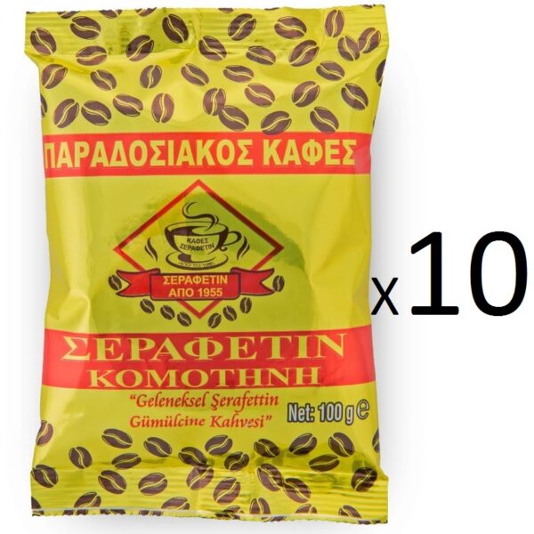 Şerafettin Gümülcine Türk Kahvesi 1.000G (100GX10 Adet)